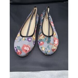 CINAK Floral Flats Comfortable Slip On Classic Ballet Casual Walking Shoes 9
